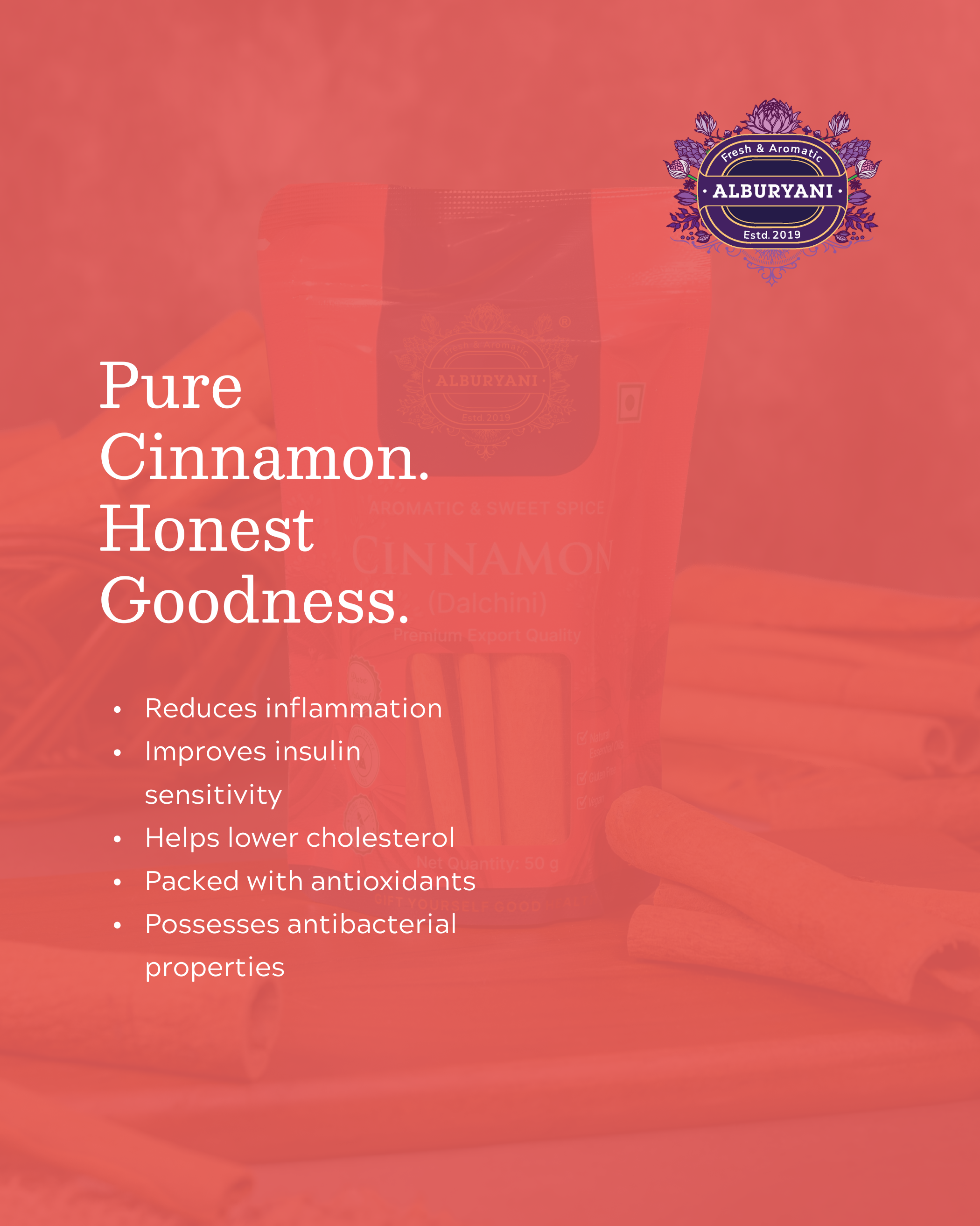 Cinnamon - 50 gm