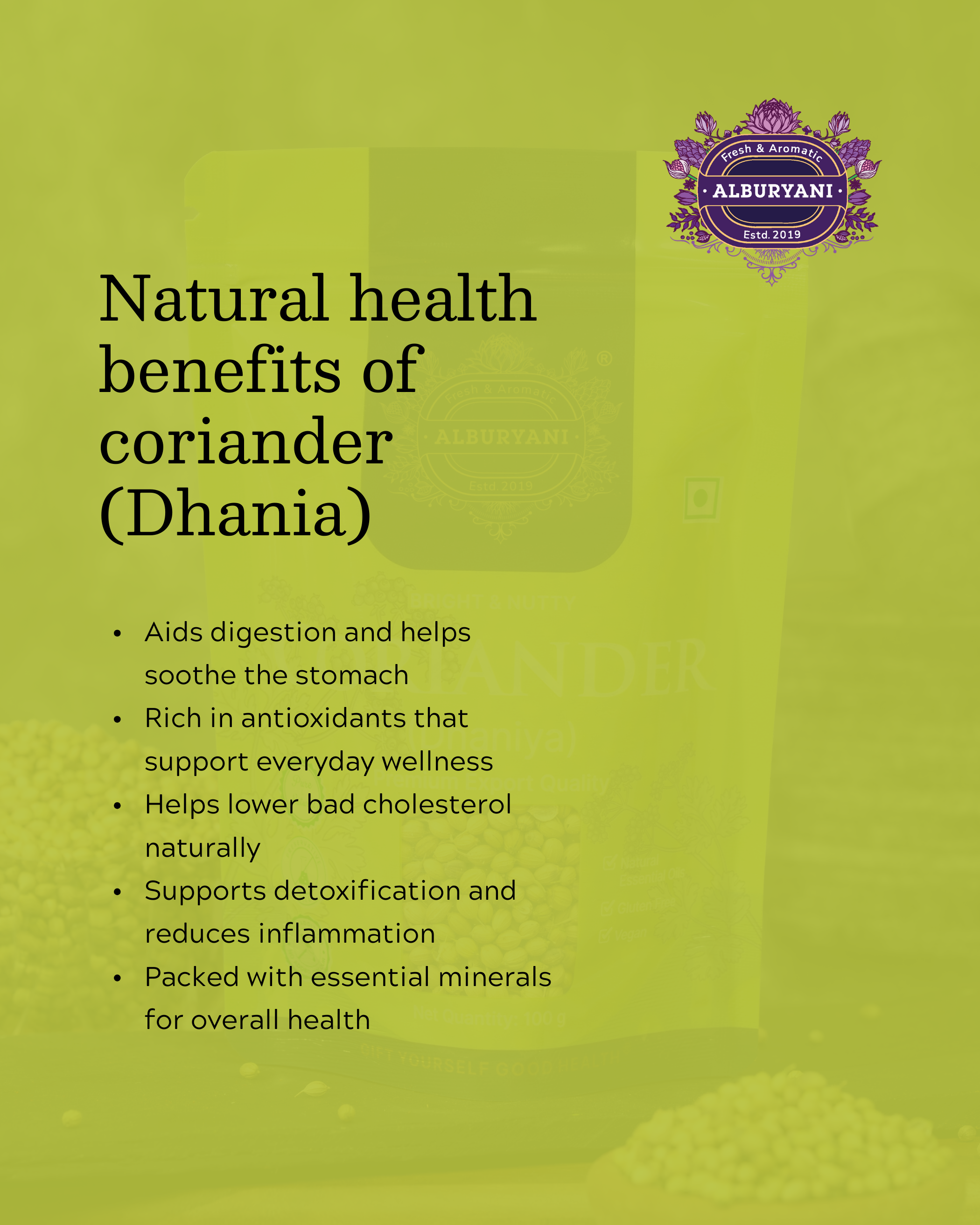 Coriander - 100 gm
