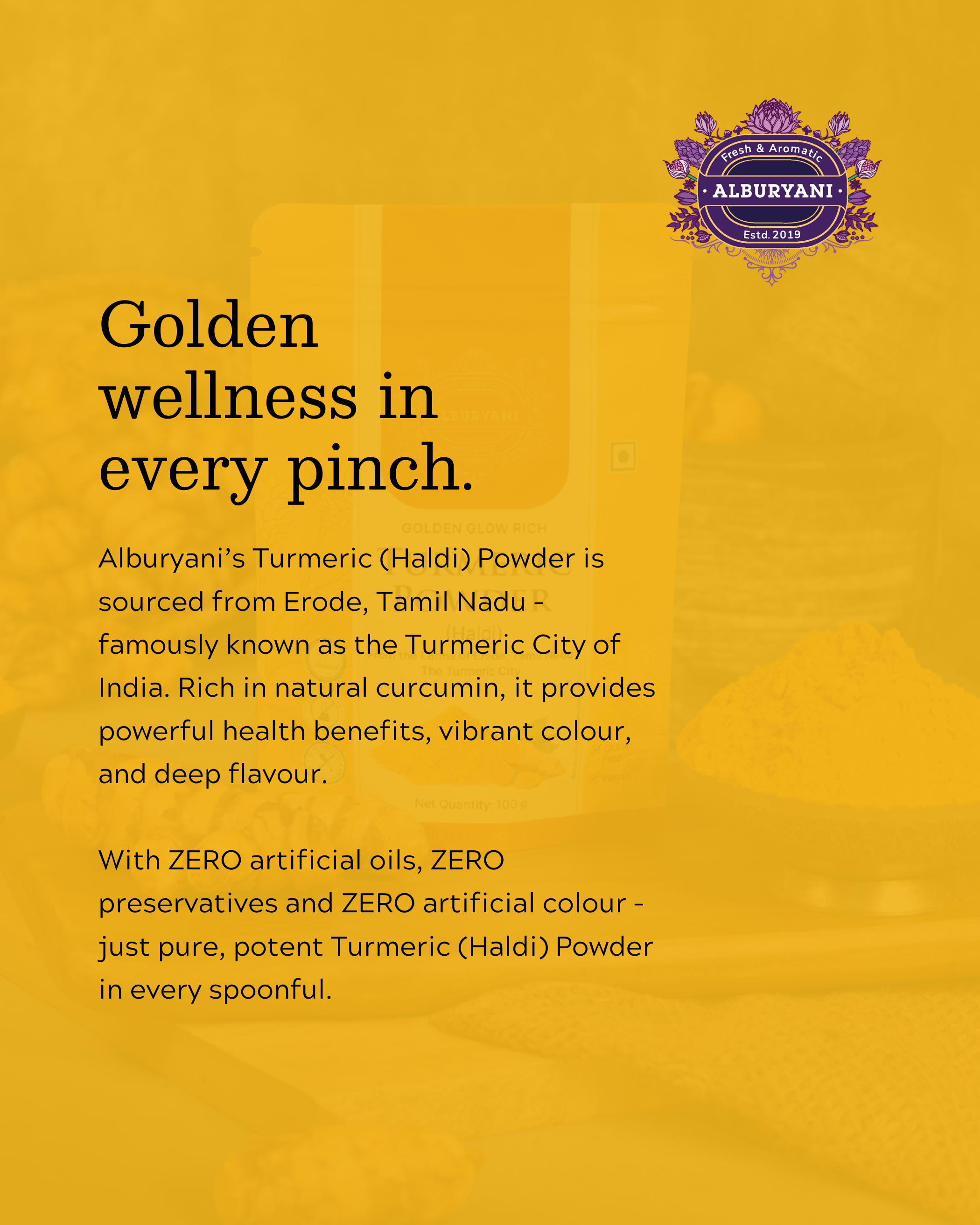 Turmeric Powder - 100 gm
