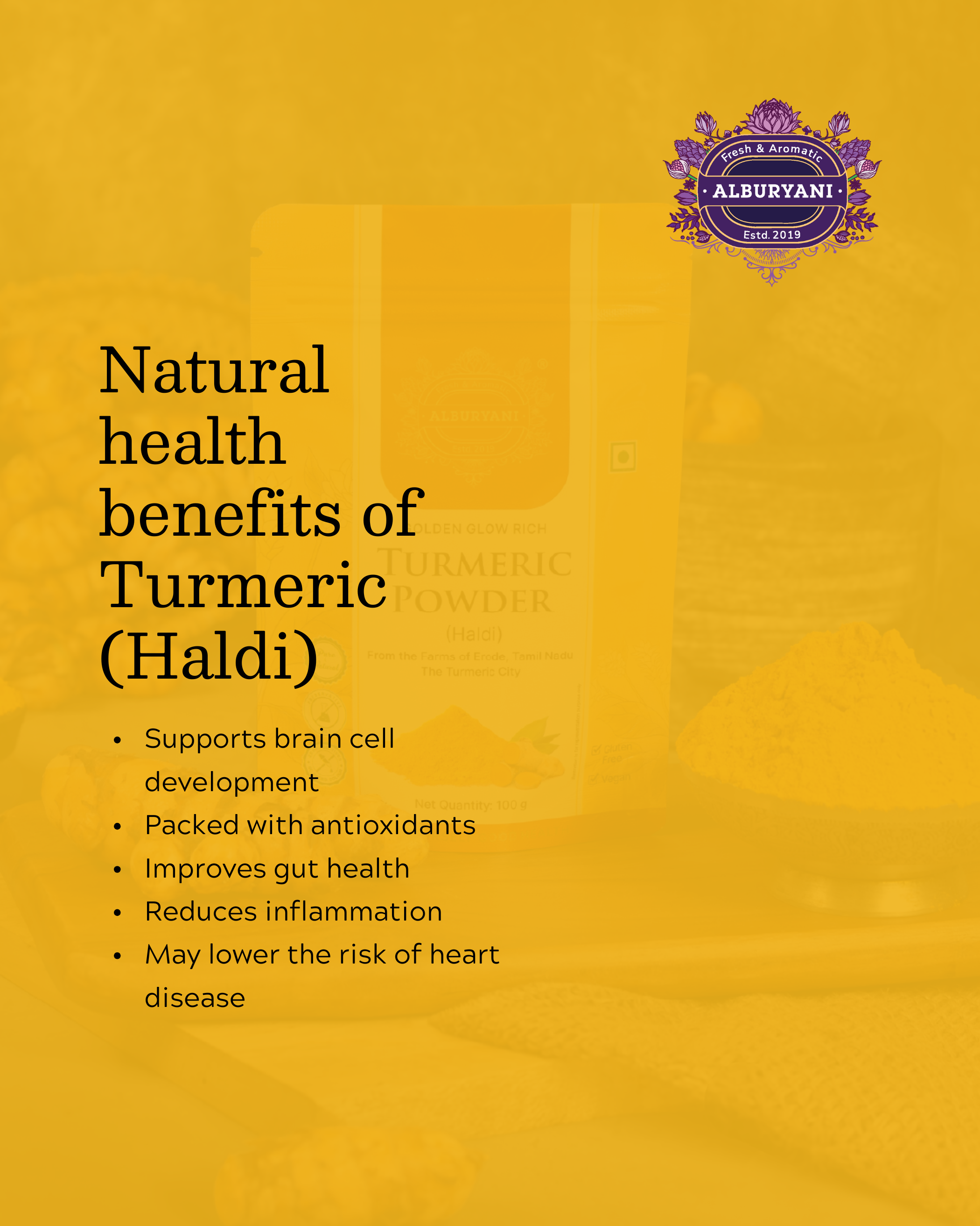 Turmeric Powder - 100 gm